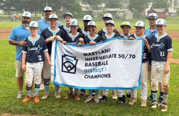 Maryland District 1 Little League baseball and softball tournament schedules and results