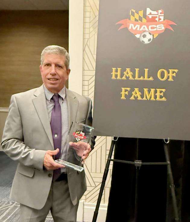 Smithsburg's Bill Fowkes makes history with MACS Hall induction