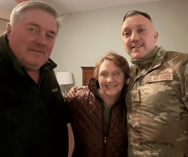 South High basketball coach returns from sudden Middle East deployment