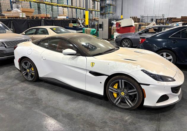 $239,100 Ferrari among 307 vehicles recovered by CBP Baltimore office