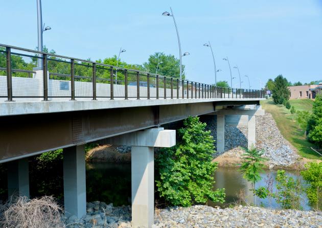 See Professional Boulevard and Yale Drive construction