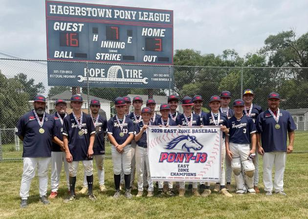 Hagerstown wins twice in PONY-13 World Series action to stay alive